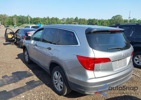 2018 Honda Pilot Lx из США, поврежденный, VIN 5FNYF6H12JB034610